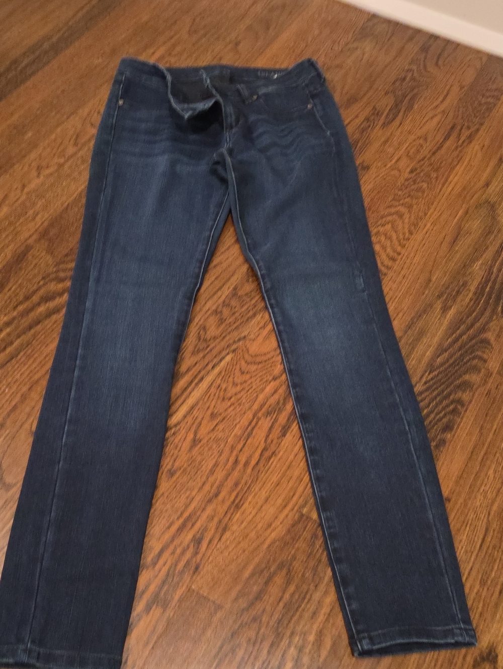 Women’s Dark Blue Slim Straight Jeans